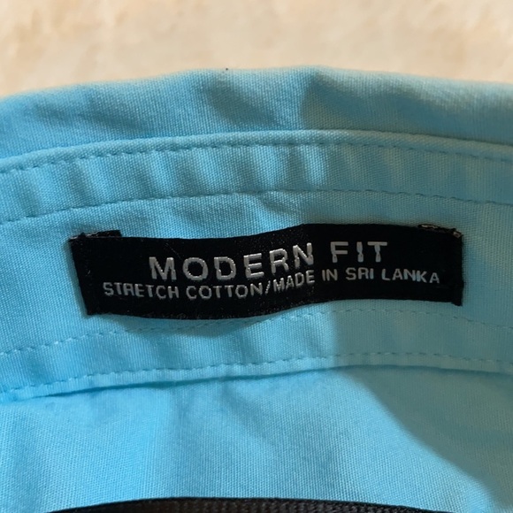 Express Light Blue‎ Dress Shirt - Picture 3 of 4